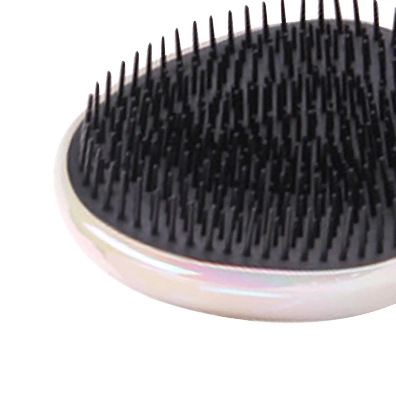 Sikat rambut portabel bepergian bentuk telur sikat rambut sisir sisir rambut bantalan udara antisimpul untuk rambut keriting bergelombang anak perempuan