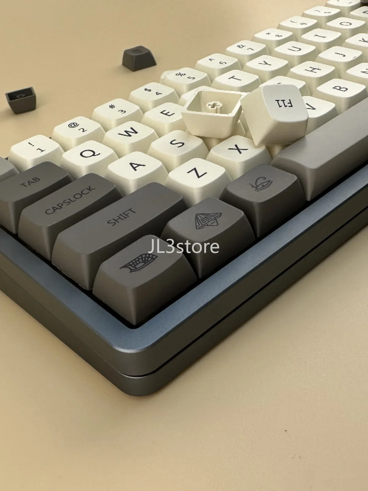 Keycap PBT ball cap XDA height full set of customized thermal sublimation low light 108/104/87/84/68 keys