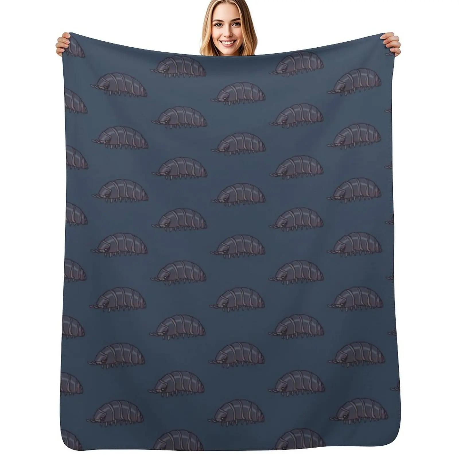 

Cute Isopod Throw Blanket Bed Fashionable Thermals For Travel Beautifuls Fashion Sofas Blankets