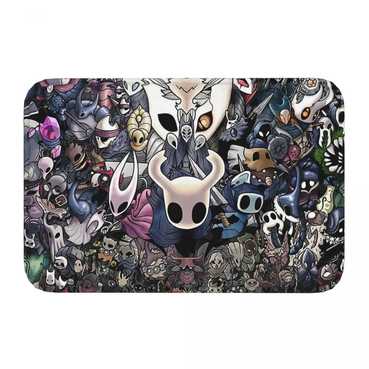 Hollow Knight Adventure Game Bathroom Mat Meme Doormat Living Room Carpet Entrance Door Rug Home Decor