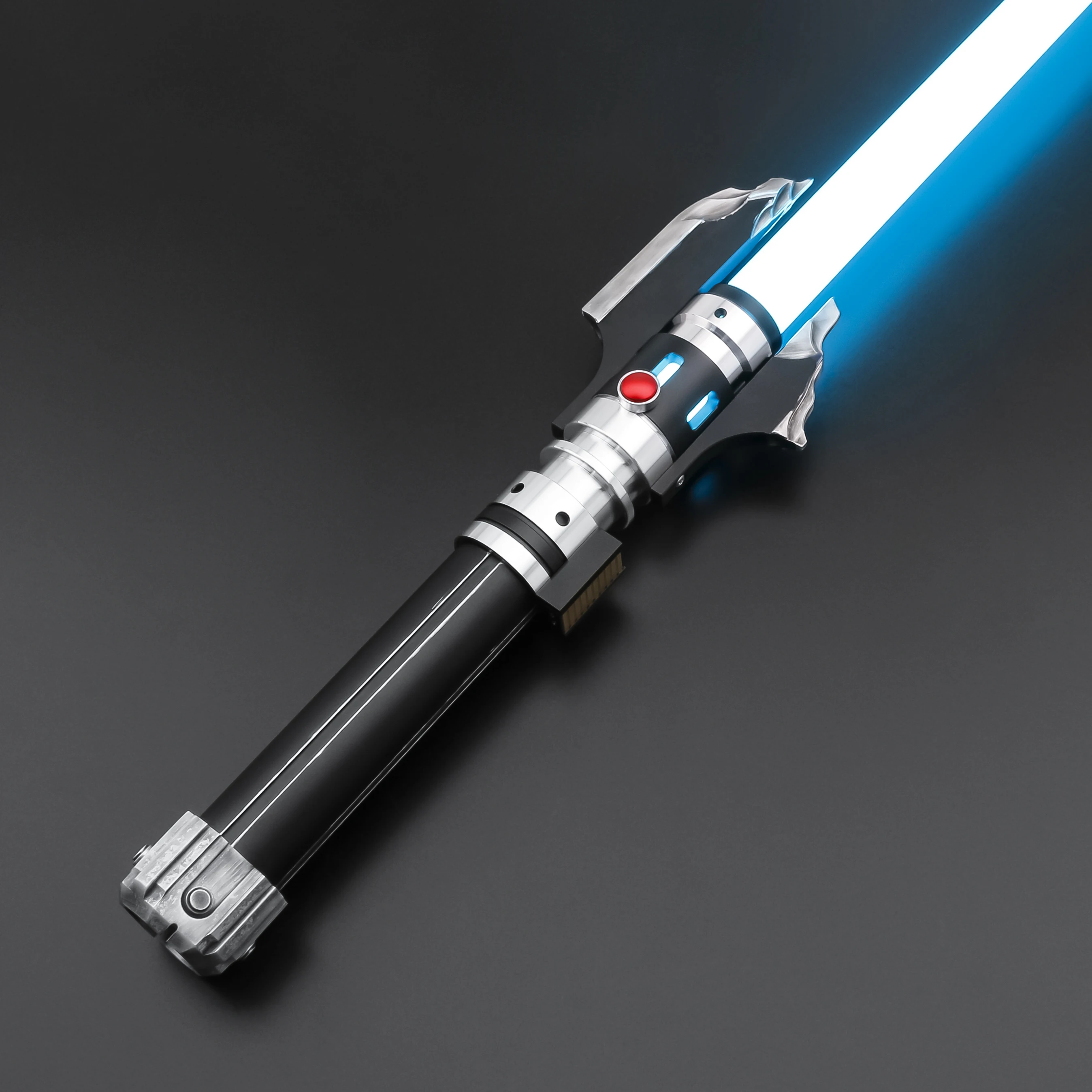 TXQSABER Replica Darth Malgus Lightsaber Laser Sword Neo Pixel RGB Metal Hilt Jedi Heavy Dueling Smooth Swing Lasersword Toys