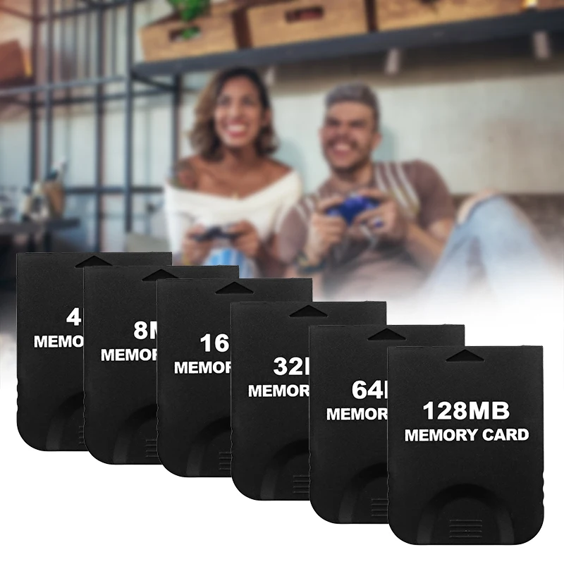 Plastic More Storage Capacity Game Boot Memory Card Stable Performance Ps2 Memory Card Faster Access Rates Game Data Saver Black