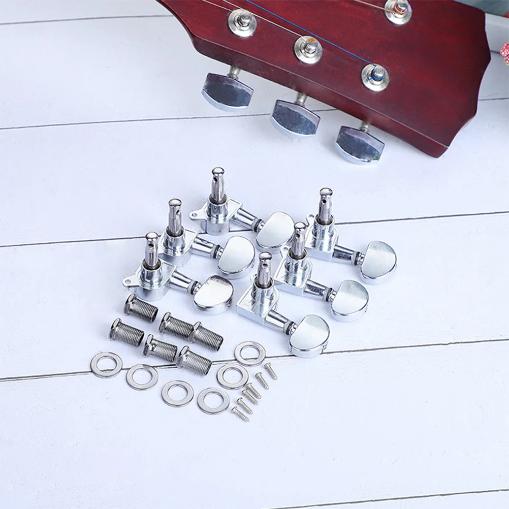 

Guitar Tuners Tuning Peg Machine Heads Knobs Keys Acoustic Accessories Electric Button Parts and