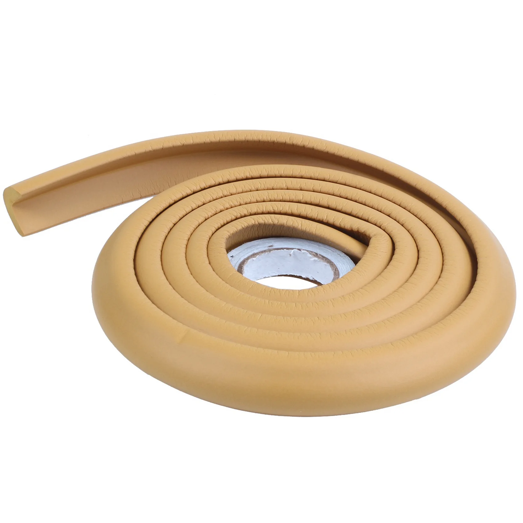 

DELAM-2X 2M Children Protection Table Guard Strip Baby Safety Products Glass Edge Furniture Horror Crash Bar (Wood Color)