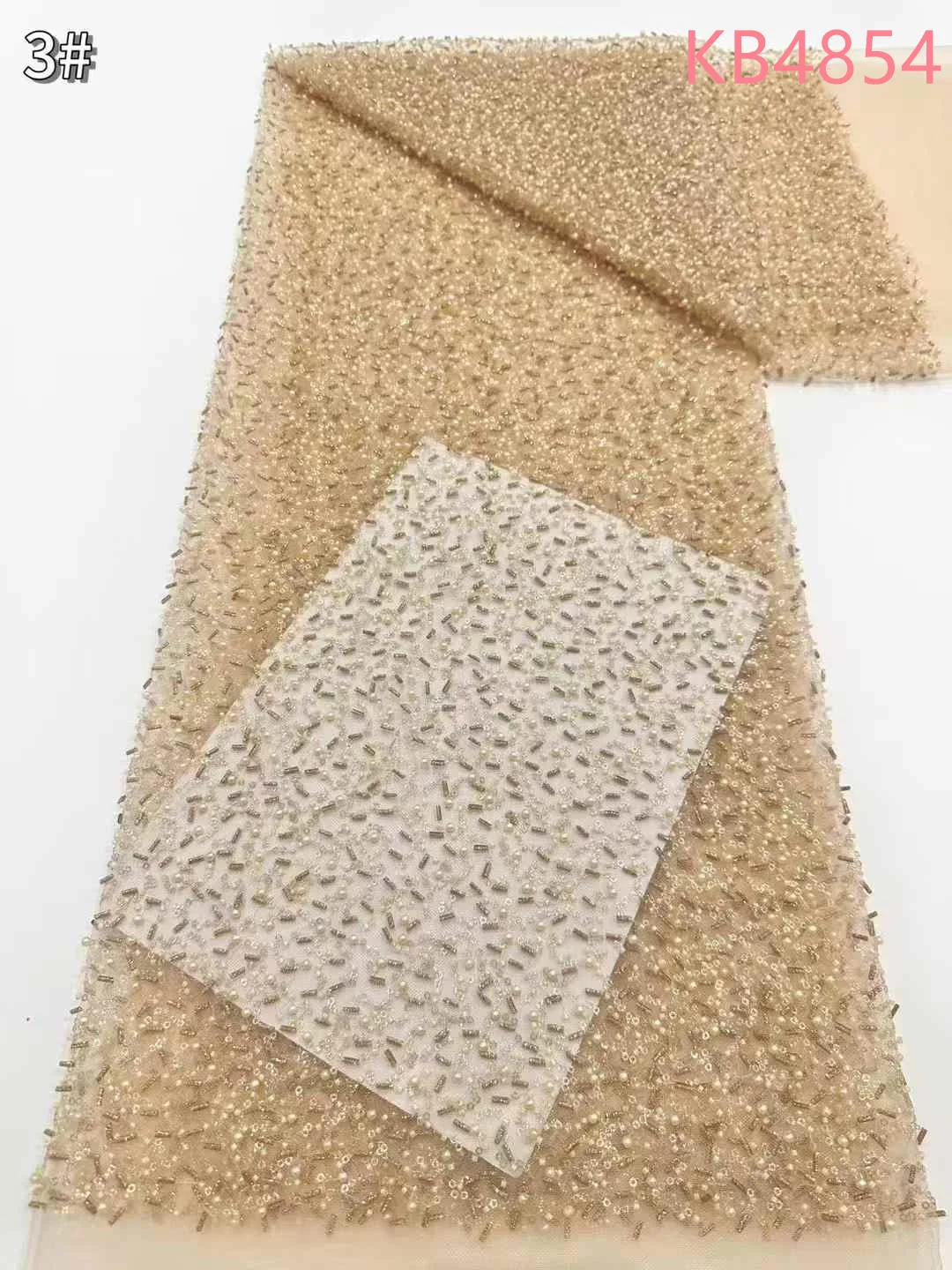 نسيج الدانتيل الأفريقي 2024 جودة عالية الوردي الترتر تول أقمشة الدانتيل مطرز النيجيري الدانتيل لفساتين حفلات الزفاف KB4854