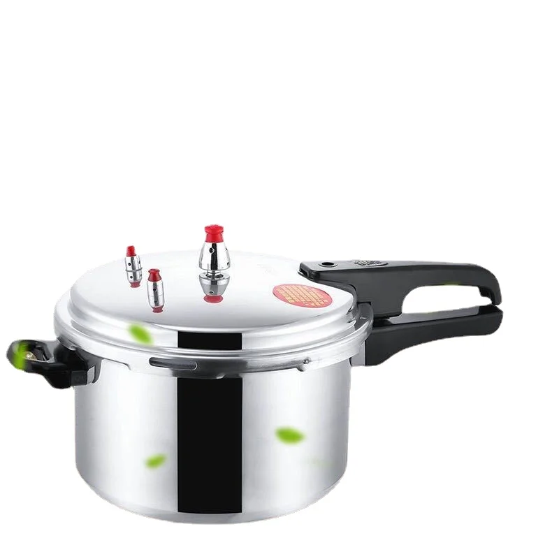 Authentic Thickened Aluminum Alloy Pressure Cooker with Explosion-proof Feature for Gas and Induction Cooktops