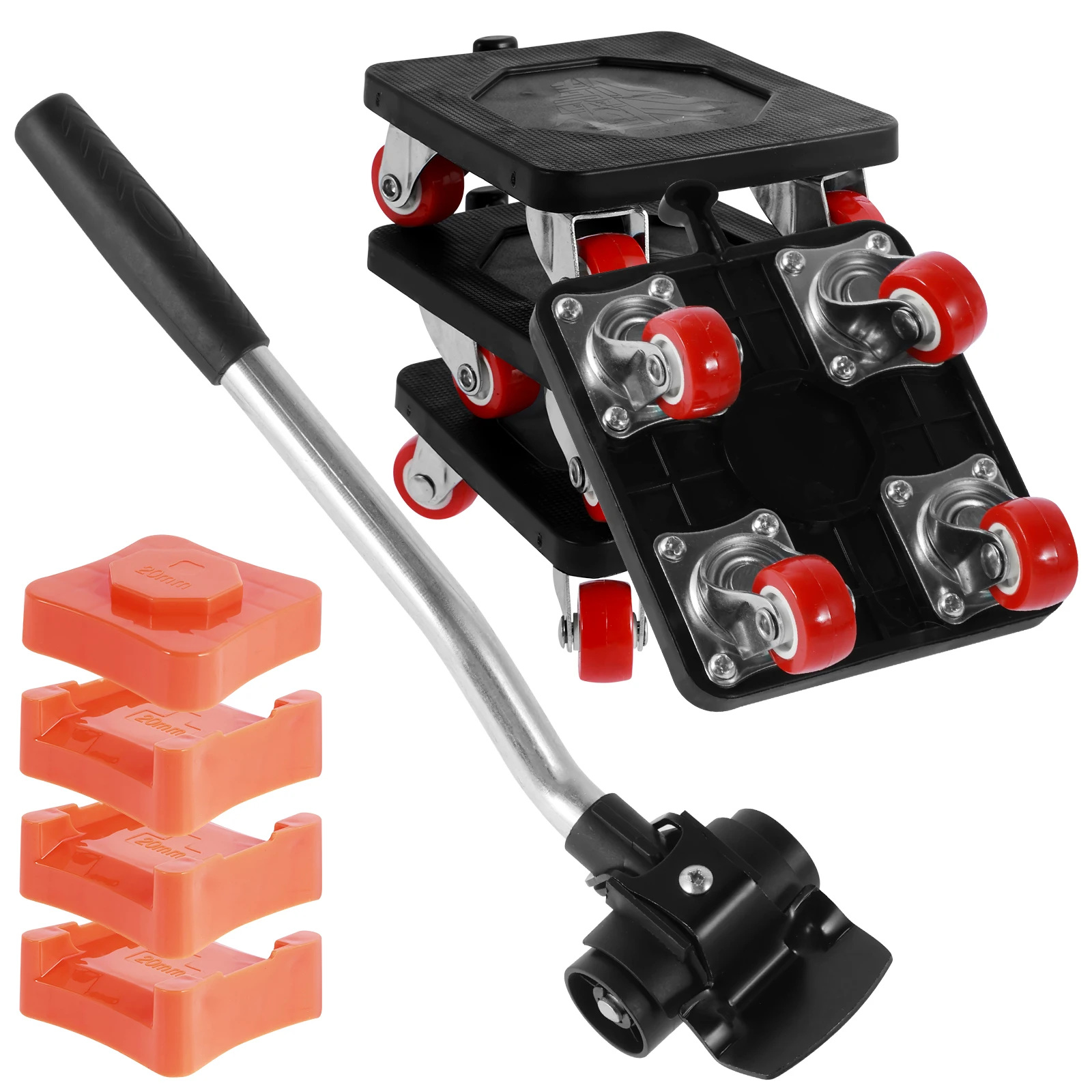 

Набор роликов для перемещения мебели, инструмент для подъема и транспортировки, ручной инструмент для перемещения тяжелых предметов