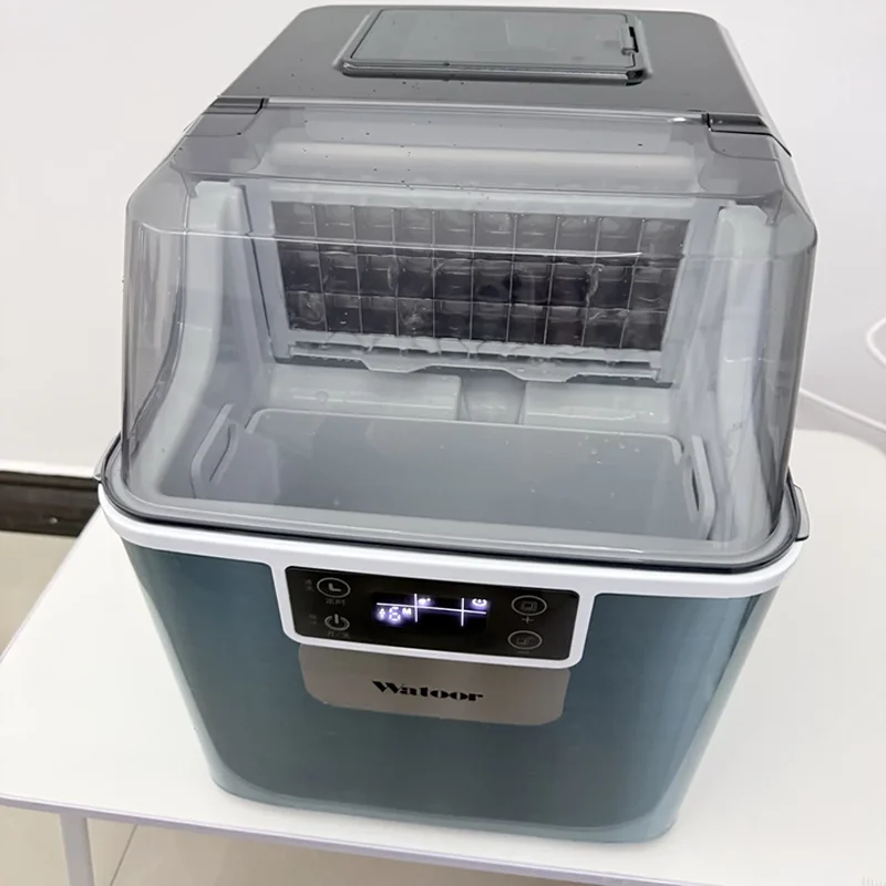 

Professional Tabletop Ice Making Machine Ice Maker Machine Countertop Self-Cleaning Function Home Party