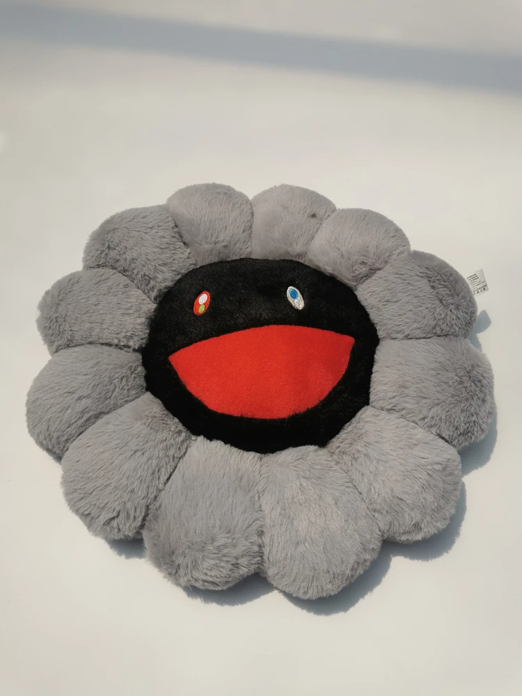 

Cute ey Suower Cuion Office Chair Pad Sofa Pad Car Pad Large Laughing Flower Plu Indoor Modern Simple Sle