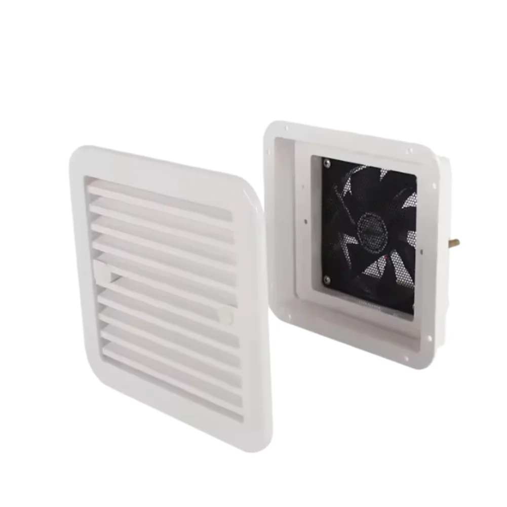 

Low Noise Ventilator Trailer Air Vent Dustproof Design Fresh Air Circulation Lightweight Plastic Quiet Operation