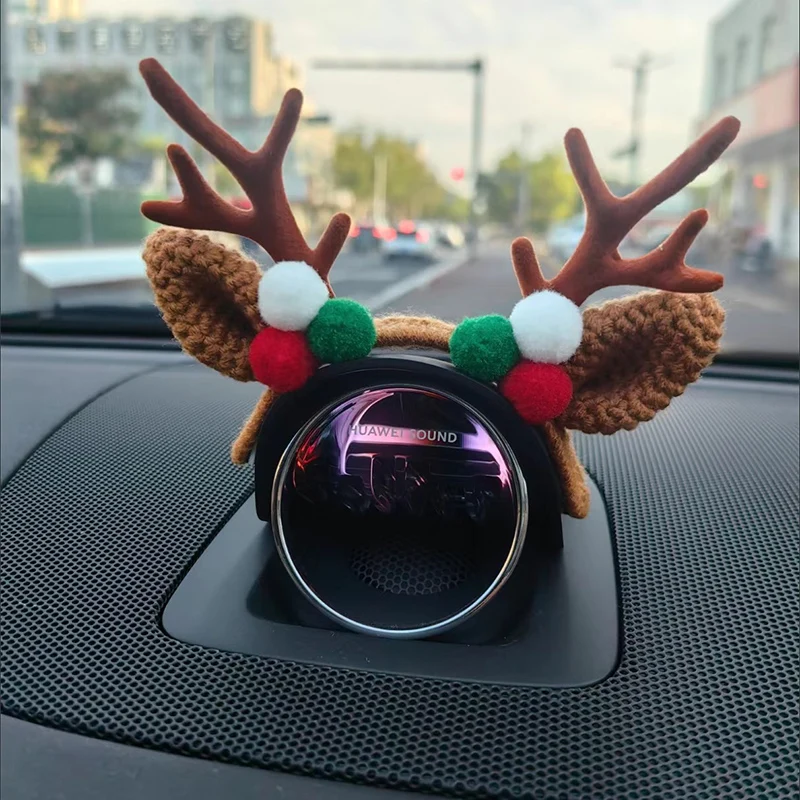 Audio hat ornament for Huawei asked the world M5/M7/M9 central control speaker audio hat decoration supplies auto parts