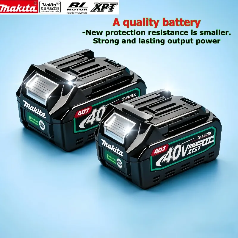 Makita Original 18V 6.0Ah/40V 4.0Ah Battery BL1845B BL1815B Stable Performance for Electric Saw Blower Trimmer Gardening Tools