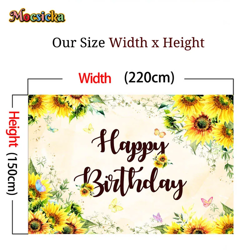 Mocsicka Bees Honey Backdrop, Texto personalizado, doce como pode, Decoração de girassol, Banner, Baby Shower, Birthday Party
