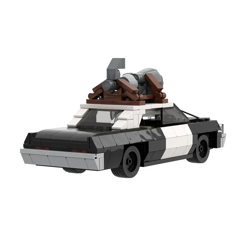 

Gobrick MOC Bluesmobile пикап-грузовик VBluess Brother мини суперкар скоростные мобильные модели автомобилей игрушечный подарок