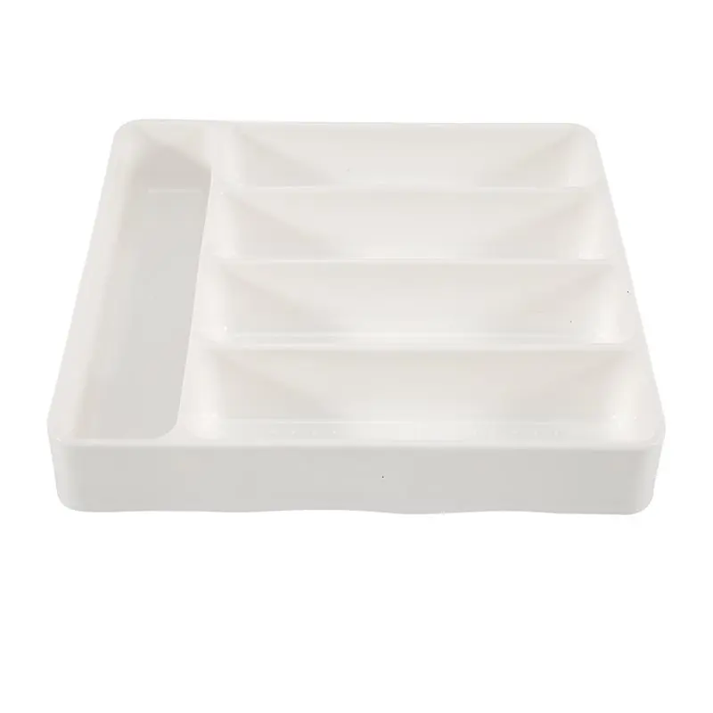 ABGG-New Kitchen Drawer Organizer Tray Spoon Cutlery Separation Finishing Storage Box Cutlery Kitchen Storage Organization