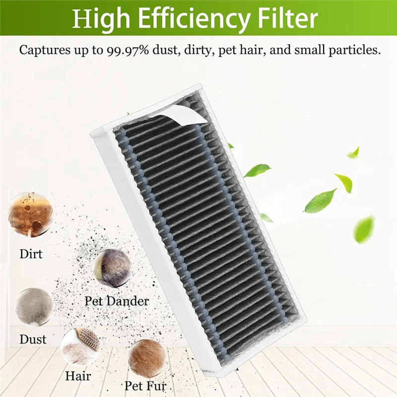 قطع غيار A39M لـ Ecovacs Deebot X8 Pro Omni لـ Yeedi S14 Plus أجزاء المكنسة الكهربائية أكياس ممسحة مرشح الفرشاة