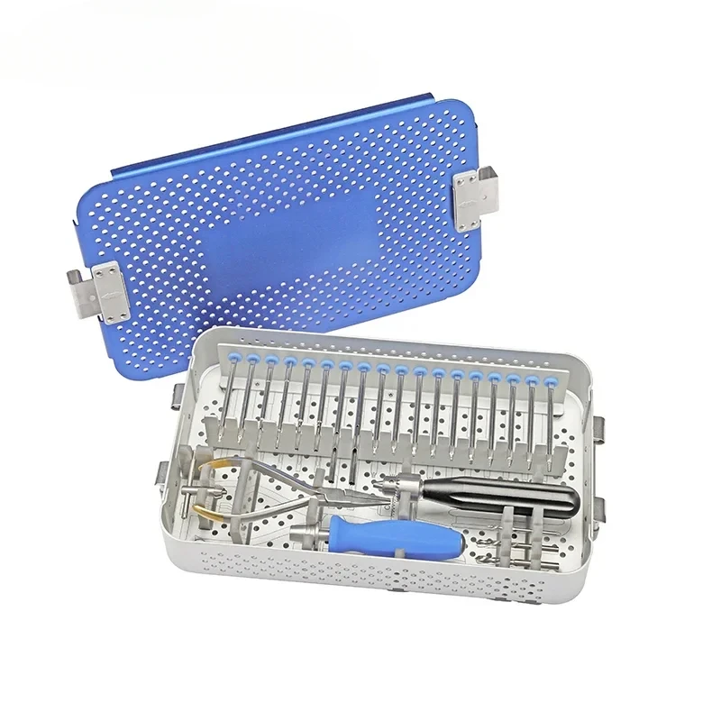 

Dismantling and fixing screws for small animal implants instruments damaged