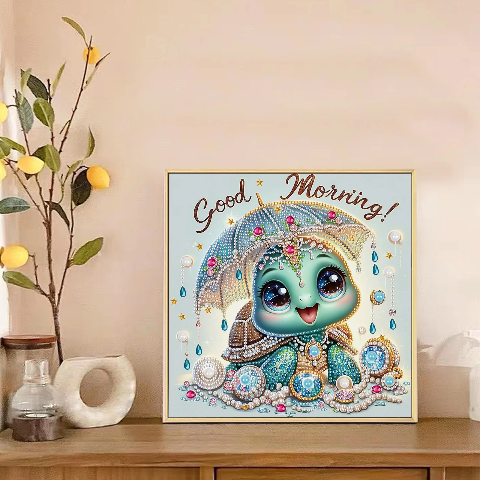 DIY Sea turtle Special Shape Diamond Art Kits for Beginners, Diamond Art Painting Kits for Adults，for Home Wall Decoration Gift