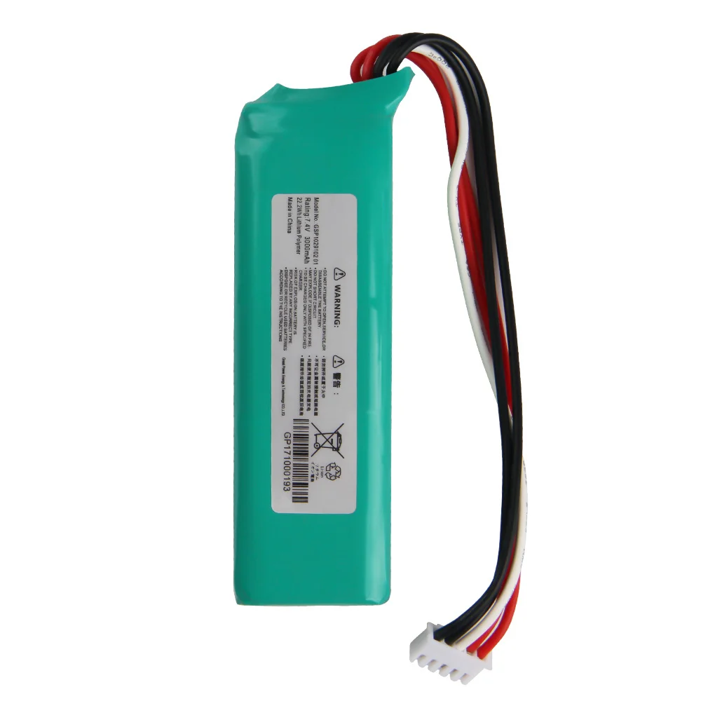 Batería de repuesto Original para Altavoz Bluetooth Harman Kardon Go-play, GSP1029102 01, batería genuina de 3000mAh