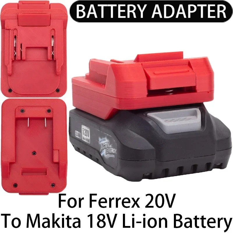 

Adapter/Converter for Makita 18V Li-ion tools to Ferrex Aldi Energy 20V Li-ion Battery Adapter Power Tool Accessory