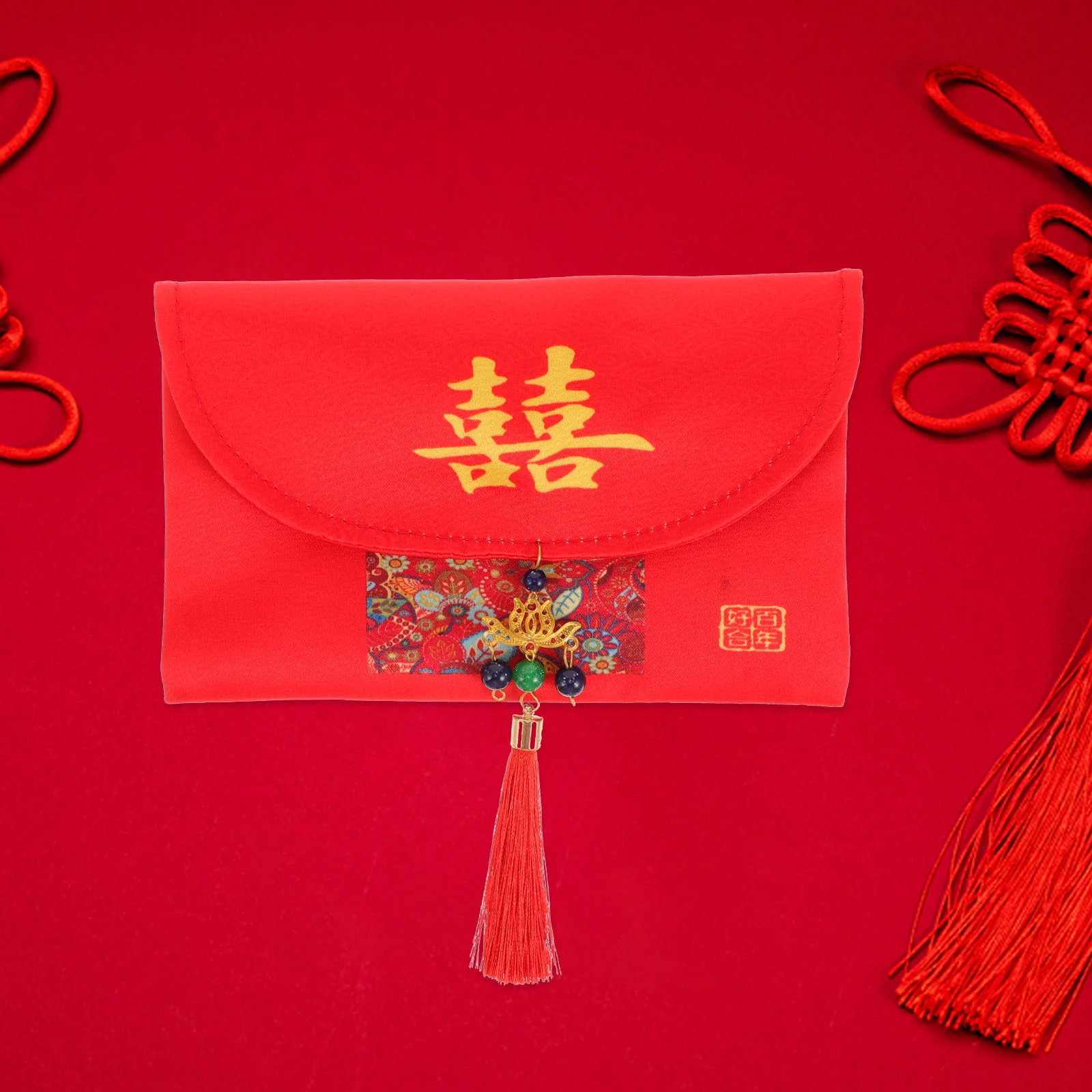 Cash Envelop Portemonnee Cadeauzakje Bruiloft Decor Chinese Stijl Rode Persoonlijkheid Pakket Enveloppen