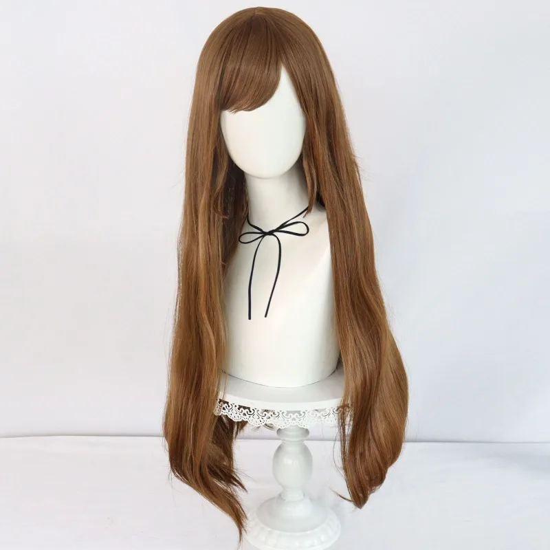 

Rui Tachibana Hina Tachibana Cosplay Wig Domestic Girlfriend Long Straight Brown Hair Heat Resistant Synthetic Halloween