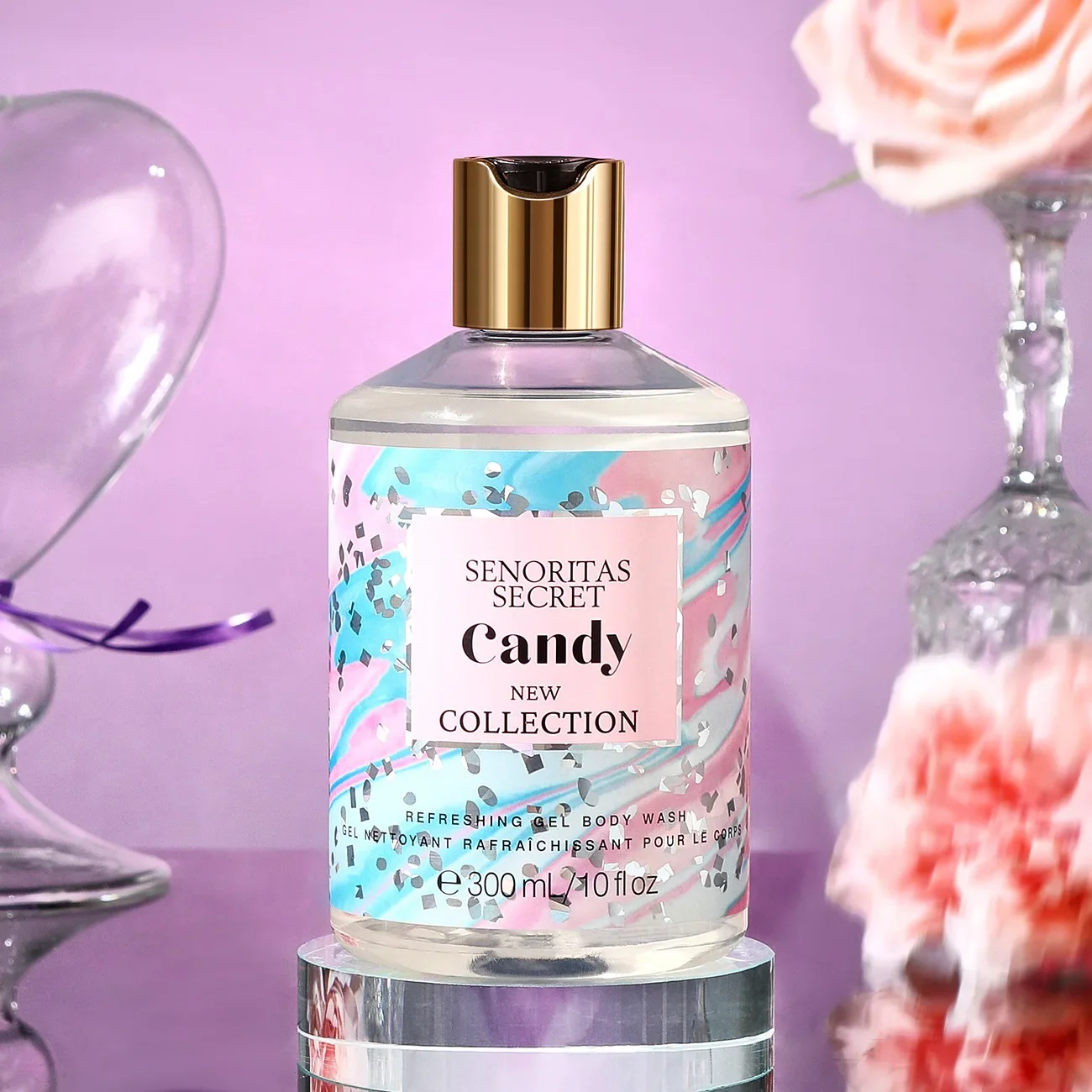 바디 פר시 300ml Pachnący żel pod prysznic Velvet Petals Water KissLasting Fragrance Secret Words of Love Perfume Hombre Body Wash 바디워시