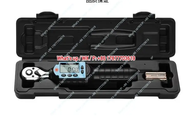 Digital torque wrench high precision torque adjustable maintenance replaceable head hexagon imported electronic wrench