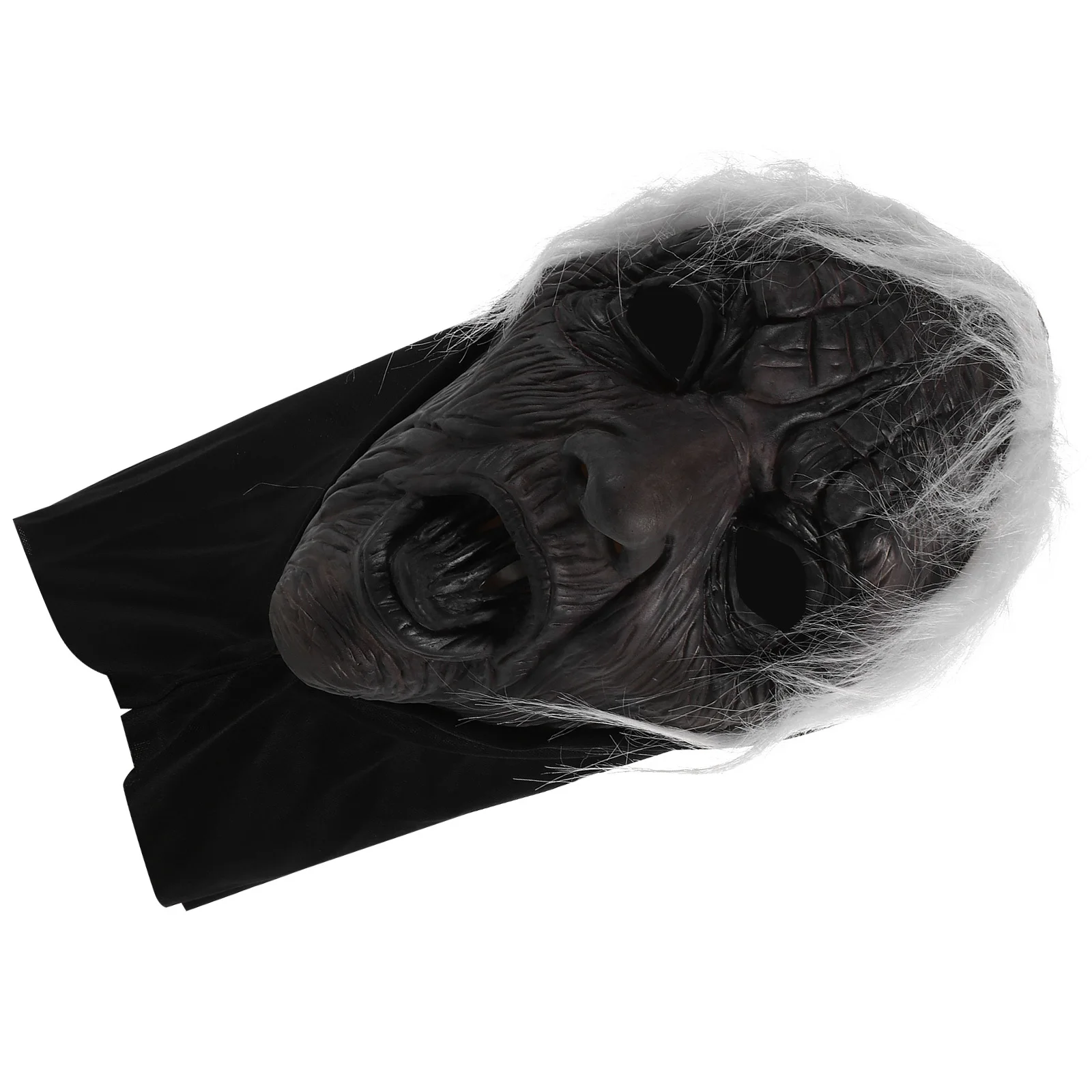 

Маска ведьмы на Хэллоуин, реалистичная страшная старая леди, маска для лица, костюм для взрослых, реквизит, маскарадное платье для вечеринки, ужас, косплей, волшебник