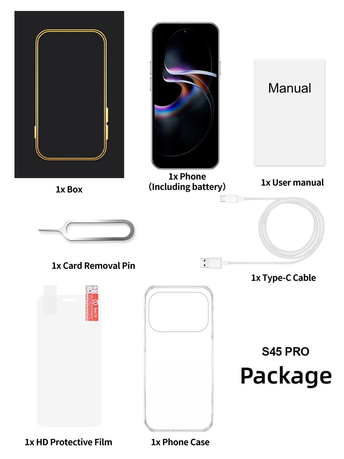 Official SERVO 4G LTE Mini Smartphone Android10.0 System 3GB+64GB Play Store WiFi 2 SIM 4.5" Screen Portable Smart Mobile Phones