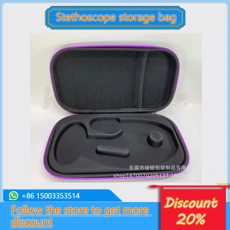 Yinke Stethoscope Case for 3M Littmann Classic III/Lightweight II S.E./MDF Acoustica/Cardiology IV Travel Carrying Storage Bag