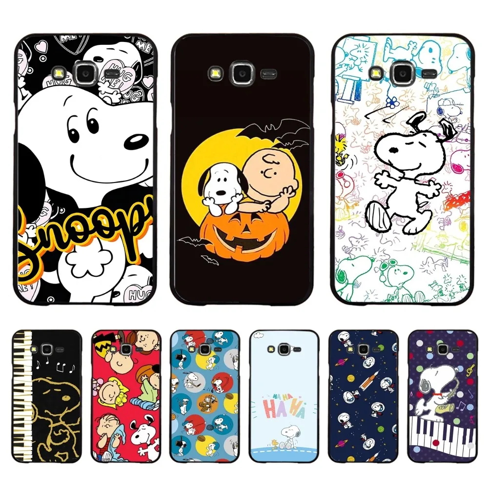 Cartoon S-SnoopyS-S Phone Case For Samsung J 7 Plus 7core J7 Neo J6 Plus Prime J6 J4 J5 Mobile Cover