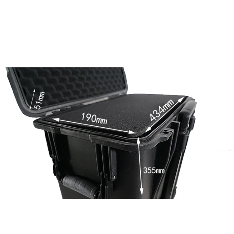 DPC093 China Supplier ABS Material Injection Molded Waterproof 50cm Abs Plastic Case