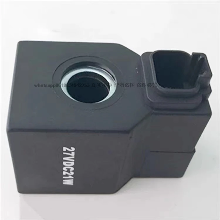 

for HYUNDAI Excavator R210/215/225/275/305/335-7-9 Pilot Safety Locking Solenoid Valve Coil Inner Diameter 13mm, Height 39mm