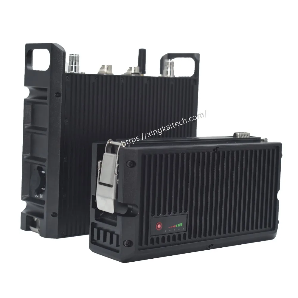 2x20W Backpack MIMO Mesh Wireless Network Communication Equipment Portable SDR Broadband Radio WiFi Repeater