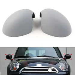 1Pcs Auto Door Wing Mirror Cover Rearview Mirrors Shell For Mini R55 R56 R57 R58 R59 R60 R61 Unpainted Car Accessories