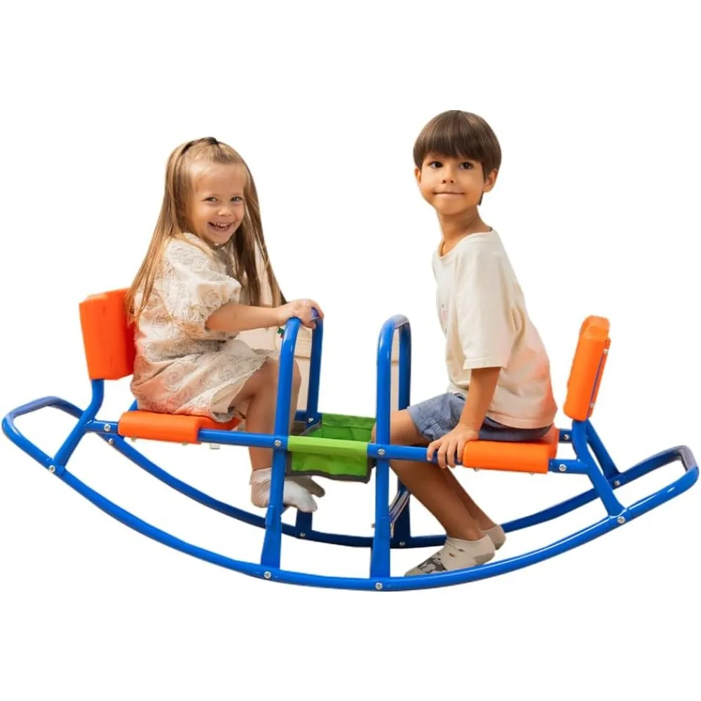 

Outdoor Amusement Park Seesaw, Games - Children, Boys, Girls, Children, Teenagers Ride Toys, Lawn, Backyard, Amusement Park