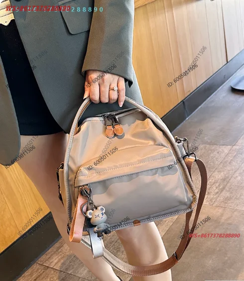 Light casual Oxford cloth women's handbag commuter 2025 new fashion versatile single shoulder crossbody