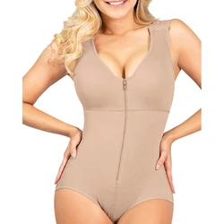 Faja Slimming Bodysuit Shapewear Women Triangle Jumpsuit Tummy Control Full Body Shaper Fajas Colombianas Seamless Push Up