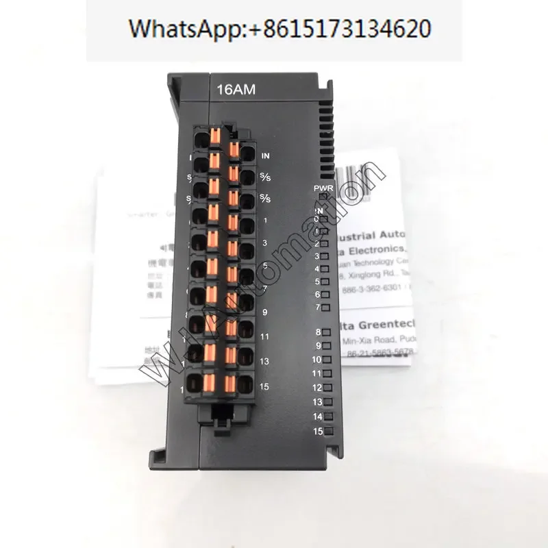 

AS08AM10N-A AS16AM10N-A AS32AM10N-A AS64AM10N-A Plc AS Series Digital Input Module