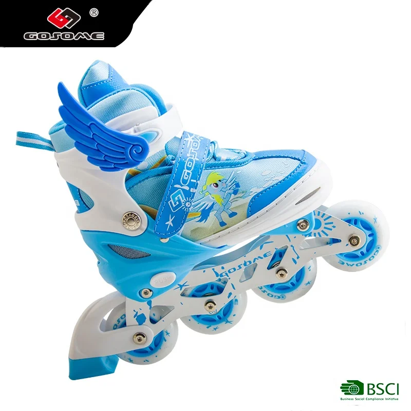 Agressieve 4-wiel Verstelbare Kids Roller Inline Speed Skates Te Koop Inline Skate Back Push Verstelbare Pu Wiel Kleur Doos