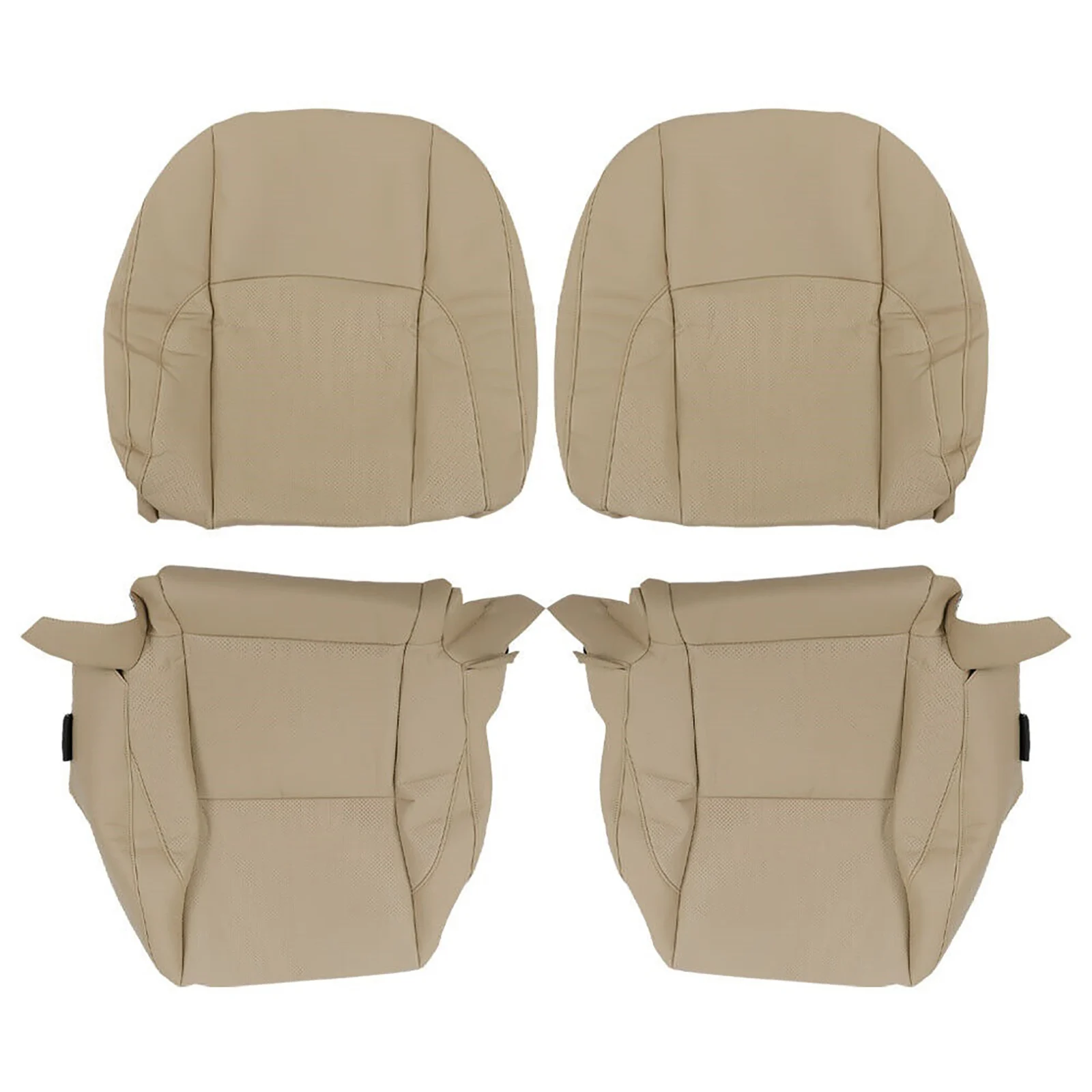 couro seat cover substituicao para lexus es350 20072012 capas do assento dianteiro motorista passageiro topo topo acessorios do carro pcs 01