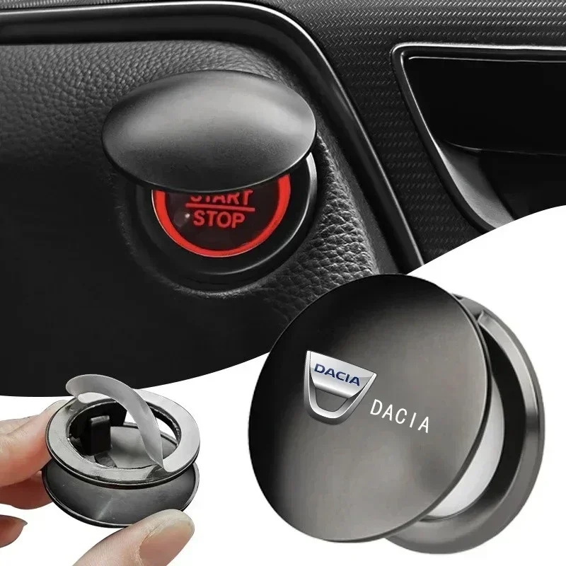 Car Start Stop Engine Switch Button Cover For Dacia Dokker Jogger Duster Spring Bigster Lodgy