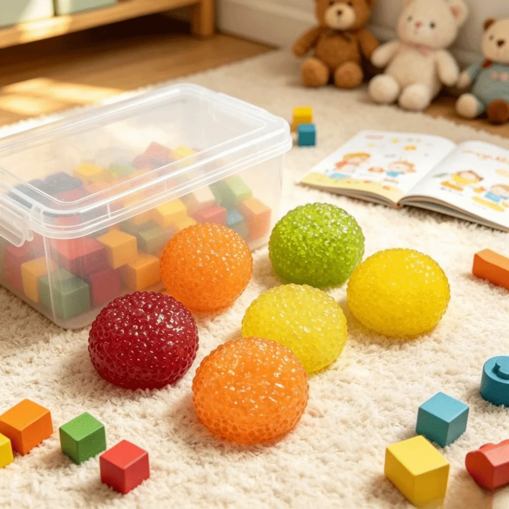 Soft Crispy Skin Ball Sensory Calming Slow Rising Squishy Fidget Toy Slow Rebound Creative Cracking Squishy Toy Reduce Anxiety