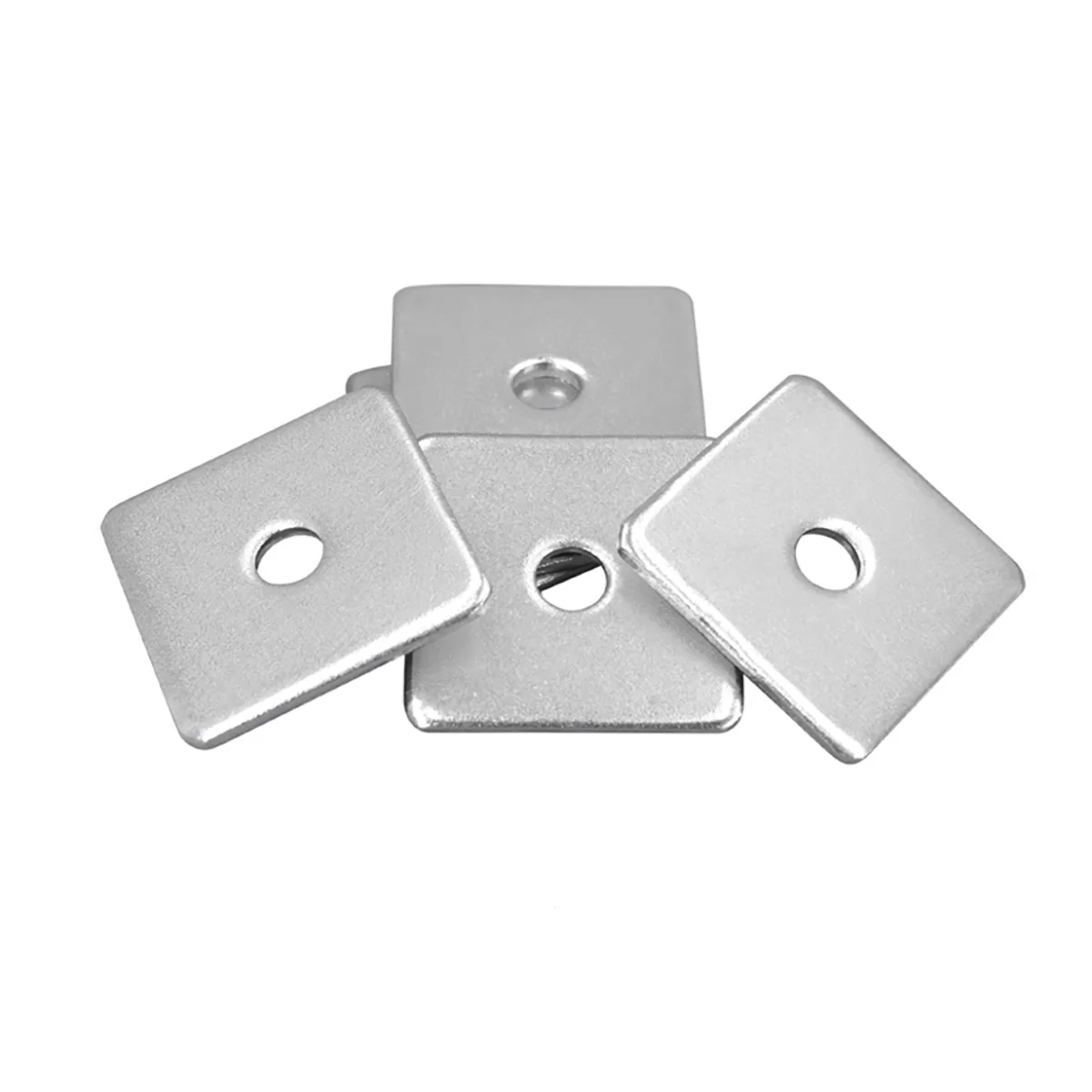 304 Stainless Steel Enlarged Thickened Square Gasket Square Flat Washer M3-M20