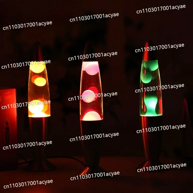 Water wax hot convection lava lamp wax lamp, living room creative jellyfish lamp, decompression work lamp