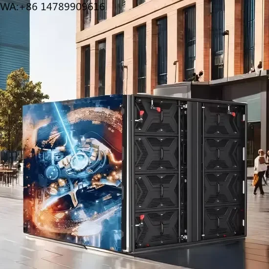 

Custom Weatherproof Outdoor LED DisplayP4.8 Low Power Energy-Saving 1000 * 1000mm Waterproof Display