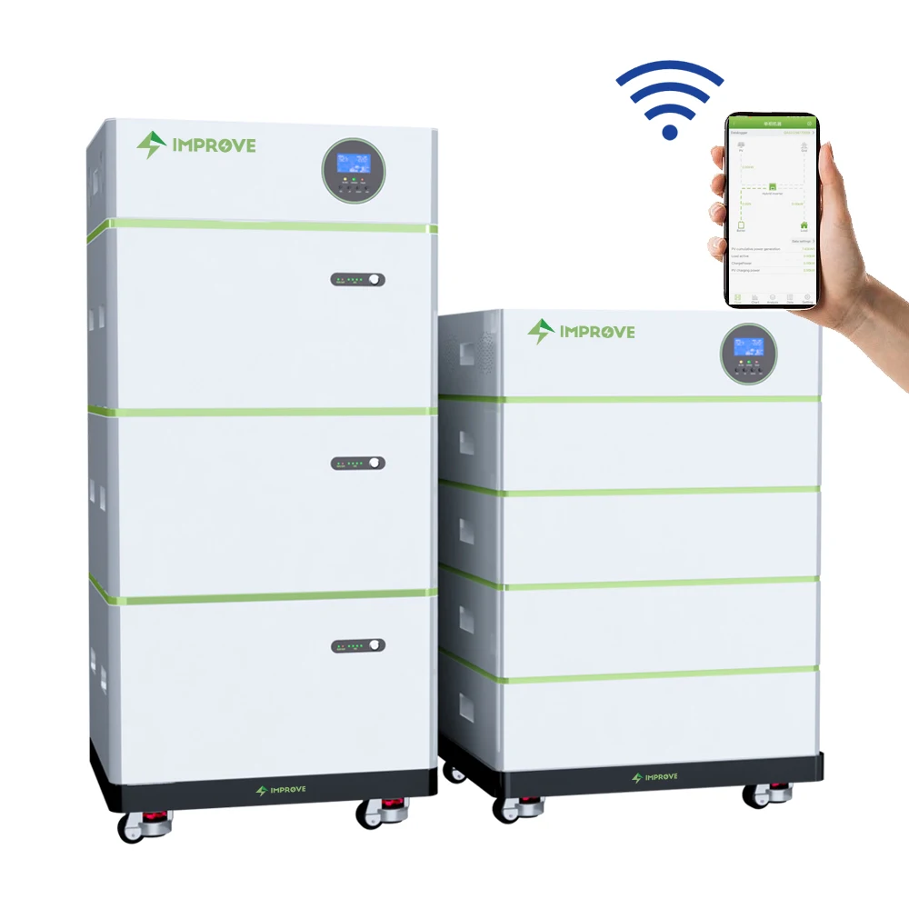 Improve 48v 51.2v Stacked LiFePO4 Battery 5kwh 10kwh 20kwh 25kwh 30kwh  for Stacked Module Energy Storage
