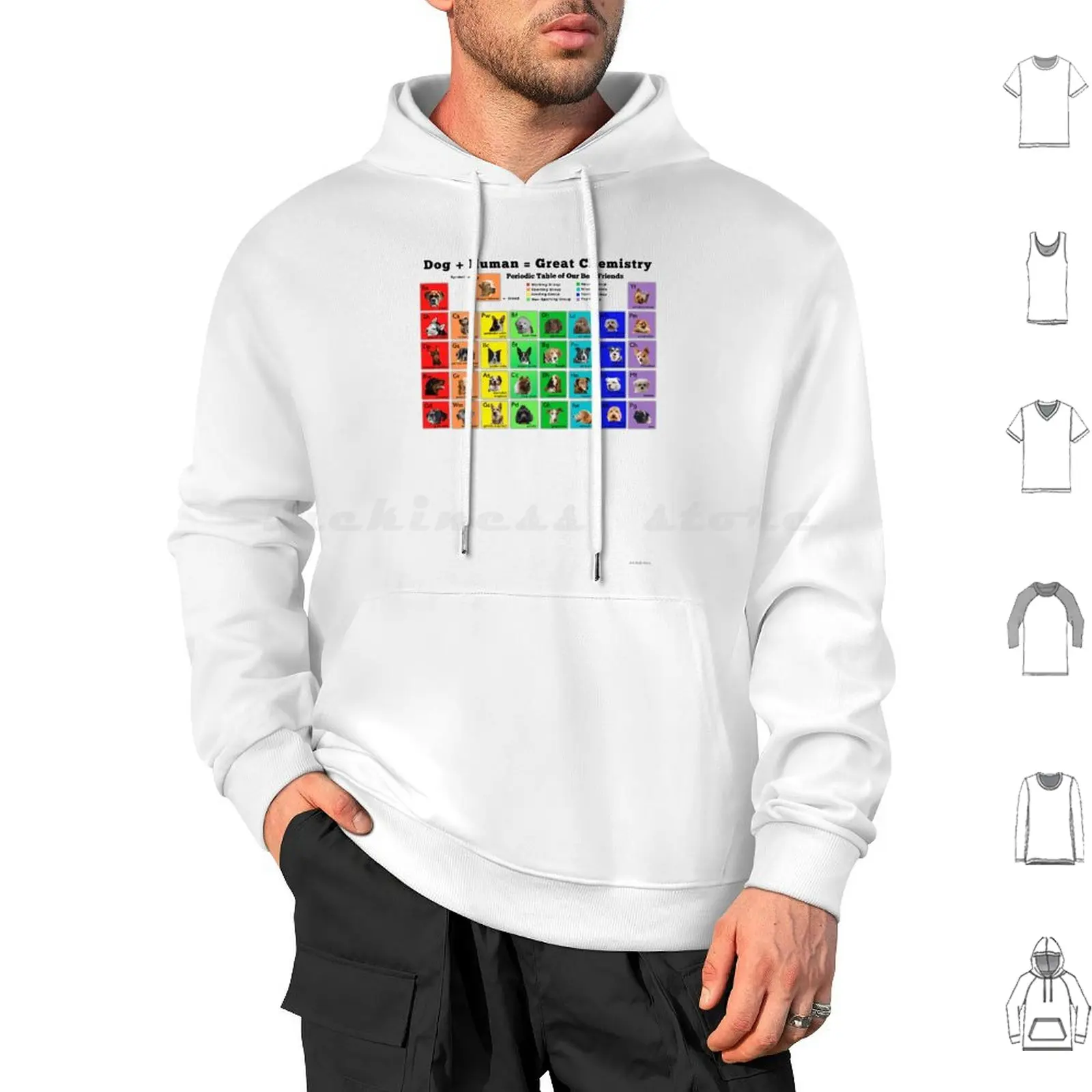 

Periodic Table Of Dogs , Science Lover , Dog Lover Hoodies Long Sleeve Periodic Table Novel Periodic Table Periodic