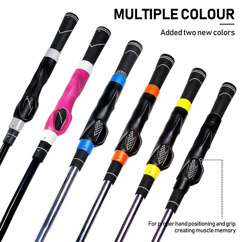 

New Professional Grip Exercise Golf Club Hand Grip Corrector Indoor/Outdoor Training